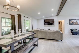 Riverfront Home with Porches and Views in Cotter! - 6