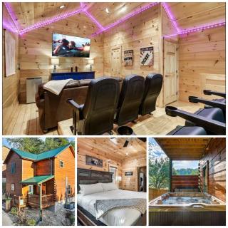 One Mile to PForge , Theater, Billiards , Hot Tub - 0