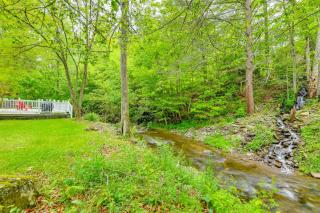 Serene Home with On-Site Brook in Callicoon Center - 9