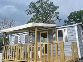 Mobil-home à Argences en Aubrac - 6 pers, Terrasse - API-1-52-344 - Banes - 0