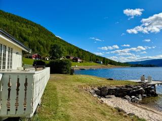 Feriehus ved Nisser med egen strand, brygge, peis og robåt til fri bruk - 5