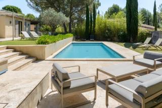 Bastide Blanche Villa with swimming pool and pétanque court in Lourmarin - 6