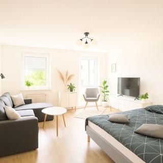 Charmantes Apartment mit Stellplatz WLAN Netflix Nähe Bahnhof - Zwickau - 0