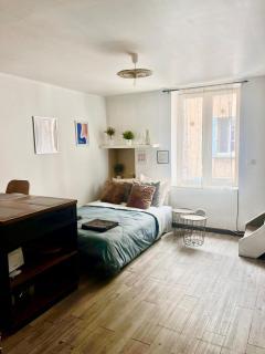 Charme et Tranquillité - Duplex Vintage avec Confort Moderne - Villefranche-sur-Saône - 9