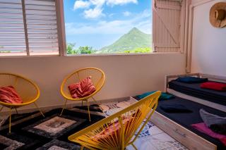 Chachacha Haut de villa vue sur mer et montagne - Les Anses-d'Arlet - 6