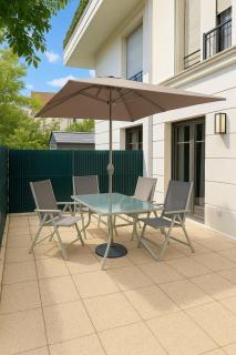 Apartment T2 L'Isle Adam, Garden Terrace - LʼIsle-Adam - 8