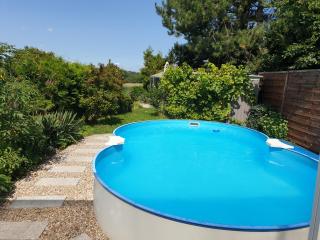 Ferienhaus mit Sommerpool, Terrasse und Glashaus - Jesewitz - 0