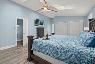 Latitude Adjustment - Private Pool, Game Room, Spacious Home, Pets OK, 5 Min Walk to Beach! - 1