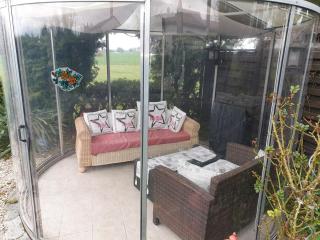 Ferienhaus mit Sommerpool, Terrasse und Glashaus - Jesewitz - 5