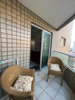 Apartamento na Praia Grande Vista ao Mar 1 quarto 100m da Areia - 2