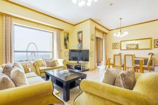 Ain Dubai & Sea Views 2BR Unit Close to Beach, Shams 4, Jumeirah Beach Residence by Deluxe Holiday Homes - 0