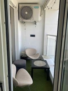 Sky-High 1BR 30 Floor Spa,Gym Cevahir Tower A - Skopje - 2