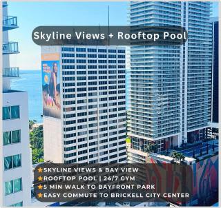 Sky-High oasis Large Studio POOL & GYM - Miami - 0