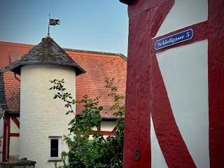 Historische Ferienwohnung mit Kamin in Lich - 9