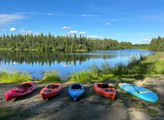 Experience Lakeside Cabin Living in North Pole, AK - 6