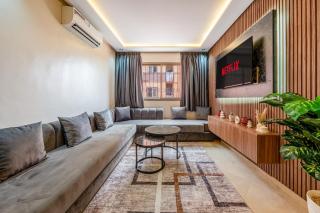 Chic 2BR Apartment Balcony wifi Only families - Marrakech - 7