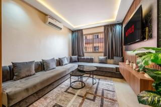 Chic 2BR Apartment Balcony wifi Only families - Marrakech - 9