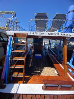 Barco Ilha dos Cocos passeios e pesca esportiva em Paraty - 1