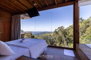Cabana romântica com vista na serra VST033 - 2