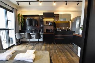 Studio for 02 guests WIFI 300MB air conditioner only twoo minutes of subway station LUZ SP - 0
