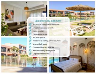 Alba cosy - 3 piscines, Wifi HD, Parc de jeux - Marrakesh - 6