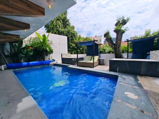 Lujoso y Amplio Loft con Alberca Climatizada, Dos Jacuzzis, Lujo y Amenidades, Terraza con Asador, Cuernavaca Somos los Únicos en Ofrecerte para tu Uso Personal y Exclusivo Dos Jacuzzis Premium con Agua Caliente y Sistema de Hidromasaje, Tipo Spa! - 9
