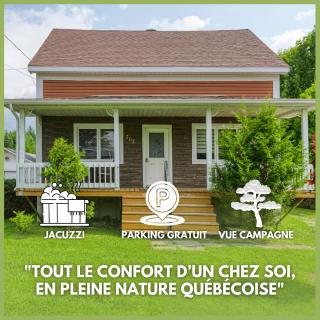 Le Natural Lodge - Idéal Famille & Groupe x8 - Weekend & Vacances Détente - Jacuzzi Vue Campagne Dégagée - Quartier Calme - Jardin - Terrasse - Barbecue - 10min des lacs - Parking privé & Borne Voiture Électrique - Check In Flexib - Linge de maison fourni - 0