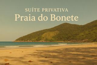Suíte casal privativa com varanda praia do Bonete, Ilhabela - 0
