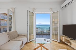 Central Beachfront Apt with a Breathtaking View! - Chalcis - 6