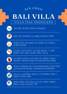 Bali Villa- Tropicana Hồ Tràm- BBQ Hồ bơi Karaoke - Ho Tram - 9