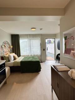 Central & luxurious new studio with private patio - Tromsø - 5