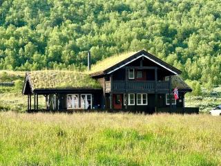 Indoor hot tub, views & nature, cosy family cabin at Filefjell - 5