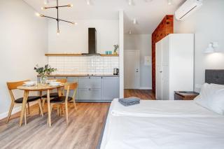 Domillion New modern Vilnius old town studio U2301 - 3