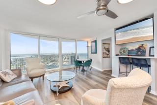 On the Beach-2/Br 2/Bath, 26th floor! Spectacular views of Ocean & River - 5