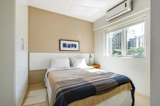 Charmoso flat de 1 quarto em luxuoso condomínio - São Paulo - 2
