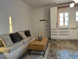 Seafront Portside Luxury Villa Retreat- 3 BD Family Stay, Steps to Town Center, Port & Swimming! - Tinos - 5