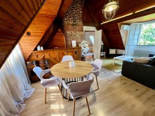 Spacieux appartement jardin, BBQ, vue sur mer, Trouville - 8