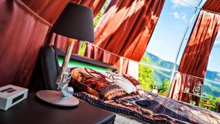 BULLE TEXAS - LUXE et SPA - Vue lac Aiguebelette - Novalaise - 6
