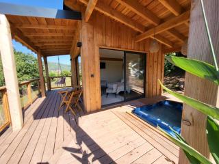 Chalet, hot tub and pool, quiet and with a view Sawadee lodge spa - 8
