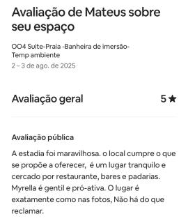 004 Suite - Banheira de imersão - PRAIA -Temp Ambiente - João Pessoa - 9