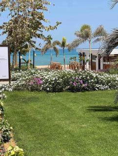 Ground peaceful chalet 3 bedroom with 6 king bed & 2 bathrooms &private garden marvelous land escape Murano resort Ain sokhna - Ain Sokhna - 2