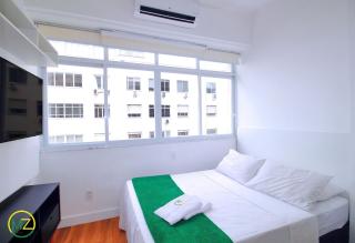Studio no Leme com vista parcial para o mar - 3