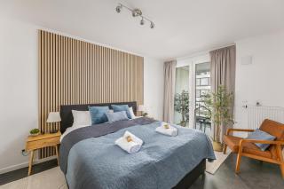 Kalina Suites - Apartment am Rhein, Nähe BASF, AbbVie, Uni MA - 4