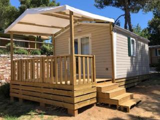 Mobil-home pour 4 avec terrasse à Saint-Maurice-d'Ibie - API-1-52-480 - 0