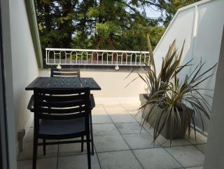 Studio cosy avec terrasse et parking dans résidence au calme avec piscine, à 3 min des thermes et centre ville - 6