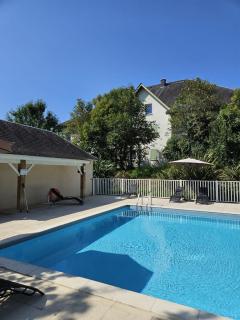 Studio cosy avec terrasse dans résidence avec piscine, proche thermes et centre ville - 4