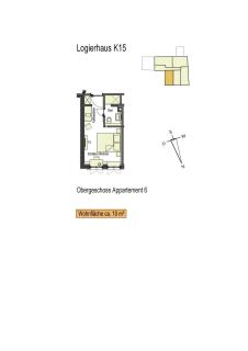 Logierhaus K15 Appartement 6 - 1