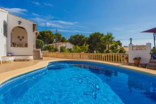Villa Sunset Moraira mit eigenem Pool, Strandnähe, Klimaanlage, Heizung, Outdoor-Küche, Grill - 5