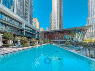 Next to Burj Khalifa & Dubai Mall - Luxury 2BR with Dubai Skyline Views - Like Home - 0