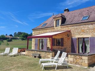Bayaou avec piscine couverte à Sarlat - 0